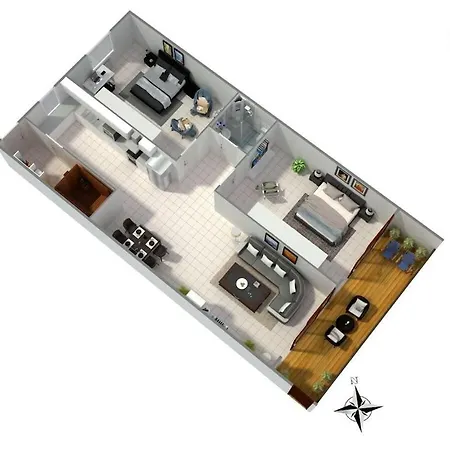 Kappeblick At The Carousel Ferienhaus *