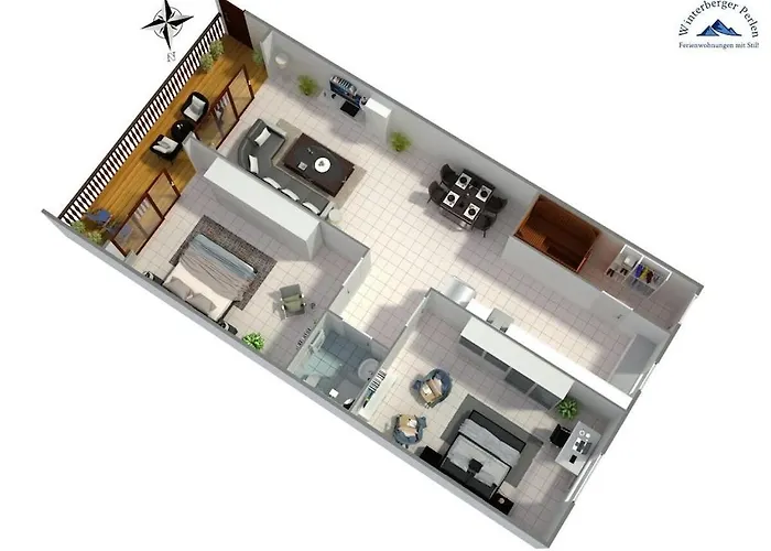 Kappeblick At The Carousel Tatil Evi Winterberg